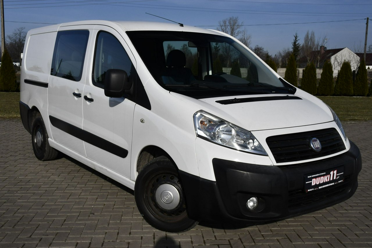 Fiat Scudo 1,6HDI DUDKI11 Klimatyzacja,LONG,5 osobowe,Parktronic,El.szyby.Central