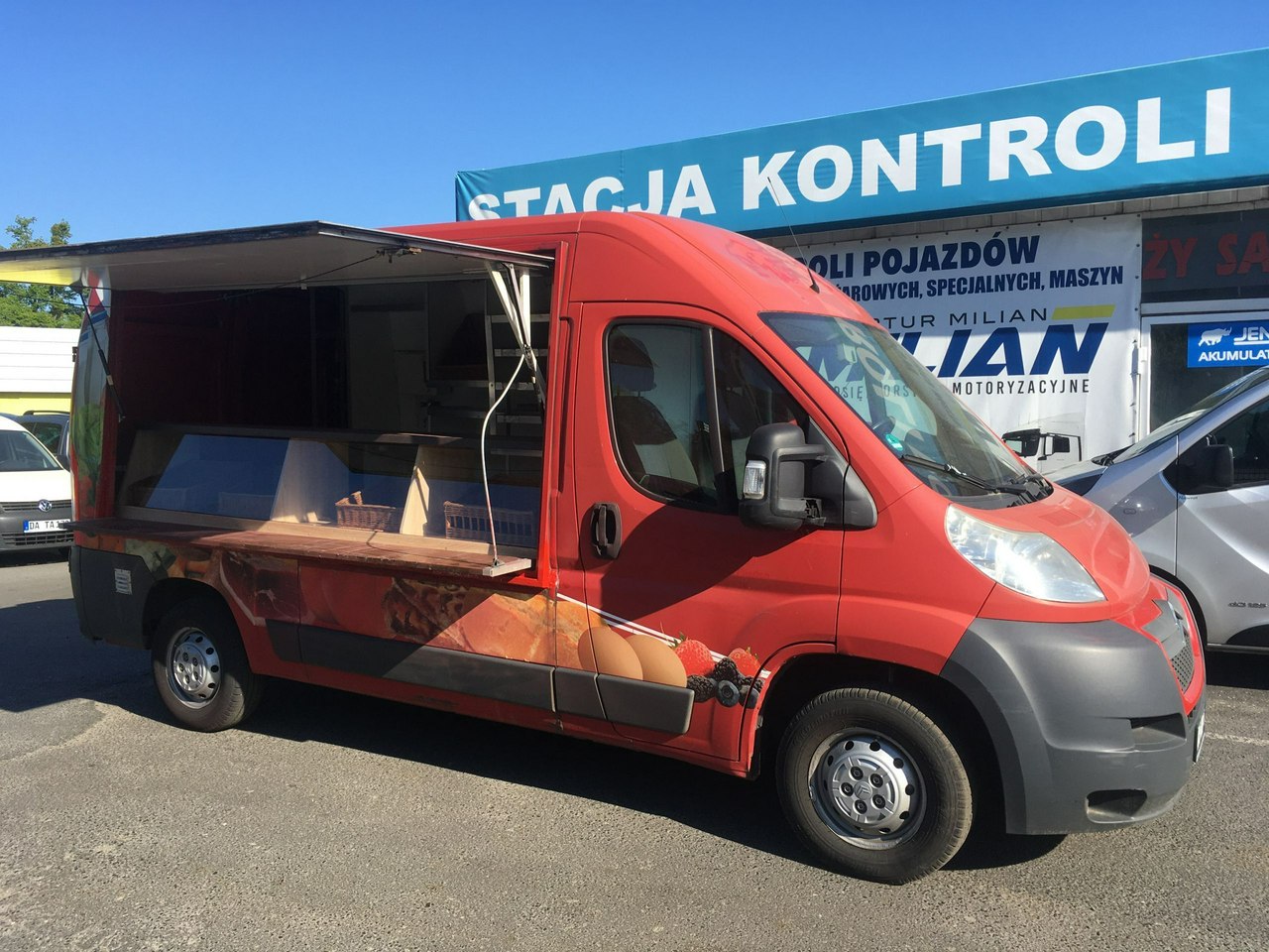 Citroen Jumper Autosklep Imbis Gastronomiczny Sklep Food Truck Foodtruck 2012