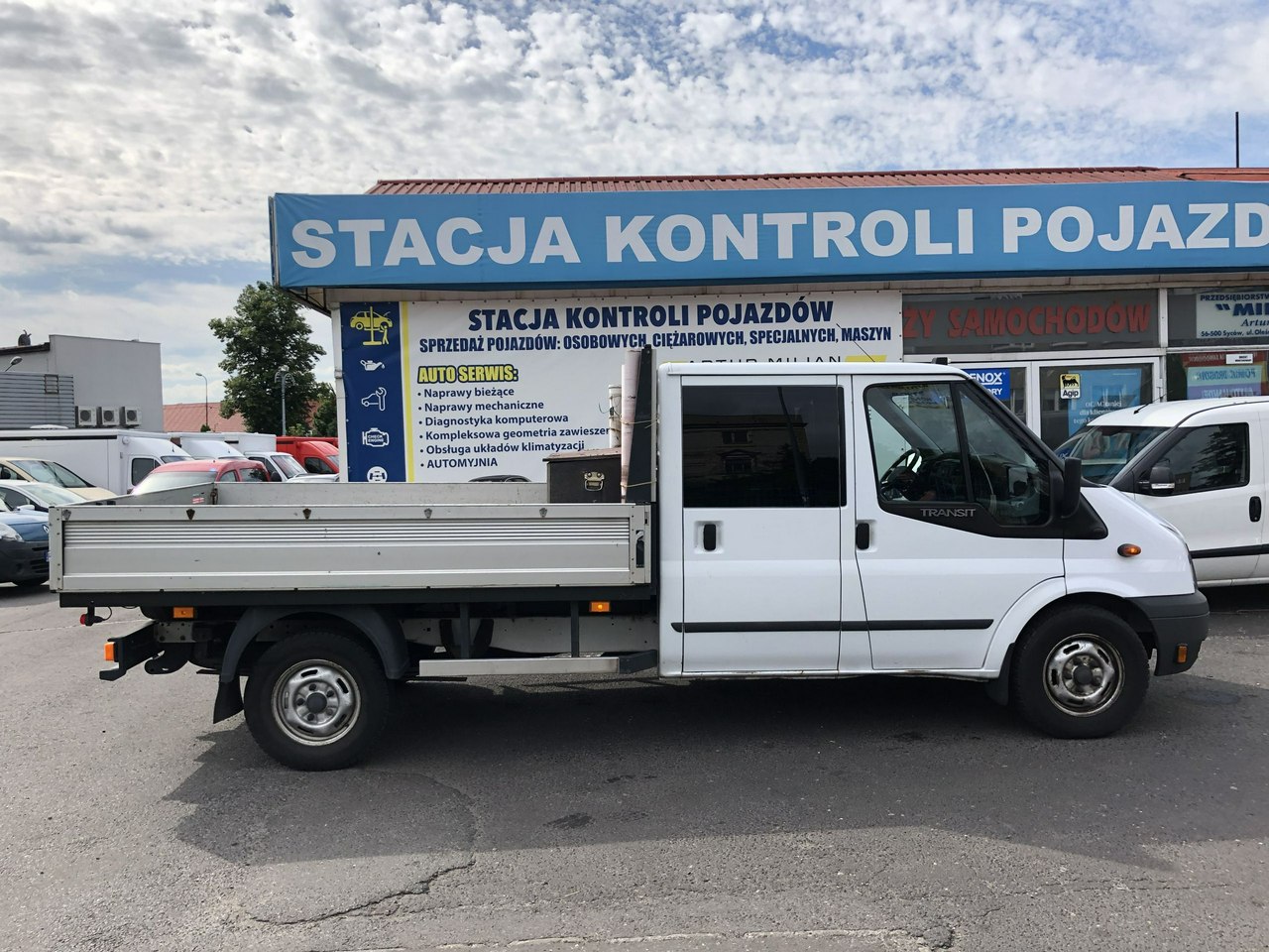 Ford Transit Transit Maxi skrzynia brygadówka dokka doka 2012