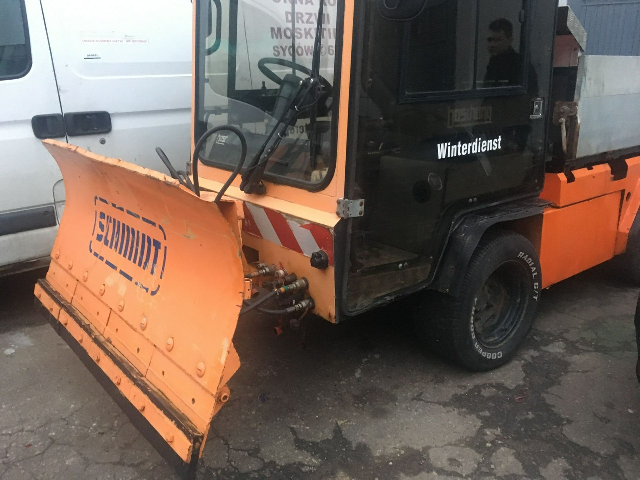 Multicar inny Boschung Multicar Zamiatarka Odśnieżarka posypywarka wywrotka