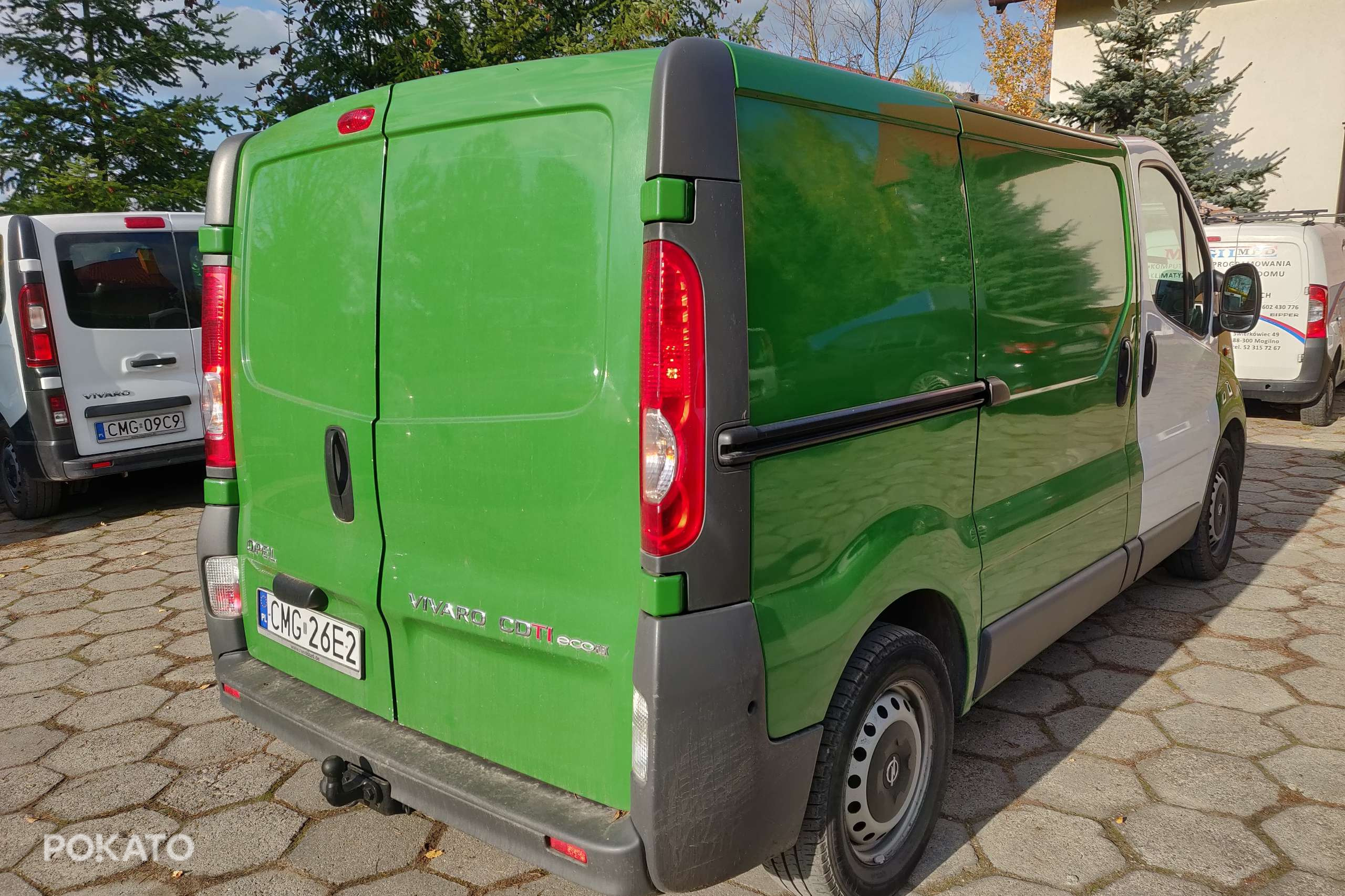 Opel VIVARO faktura VAT 23% bezwypadkowy