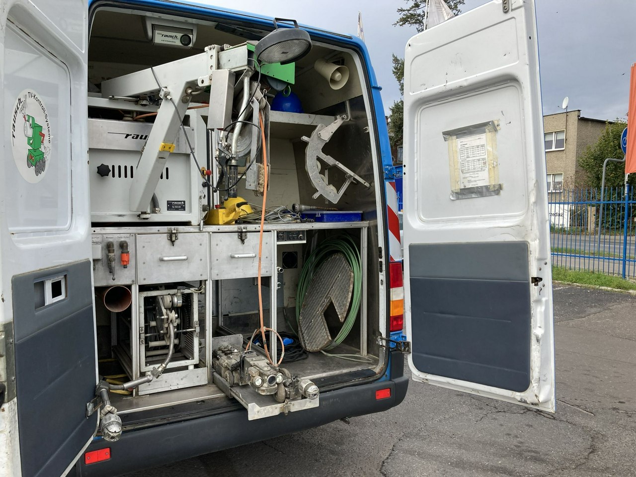 Mercedes Sprinter Sprinter Wuko asenizacyjny kamera do penetracji kanalizacji Kret