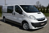 Opel Vivaro 2,0D LONG,Klimatyzacja,5 osób,el.szyby.Centralka.Kredyt.GWARANCJA