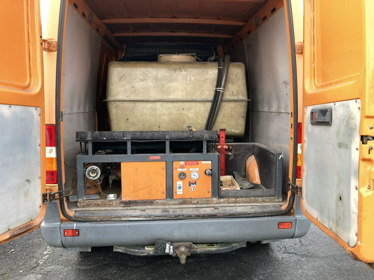 Mercedes Sprinter Mercedse Sprinter Wuko Kanalizacja asenizacyjny kret myjka