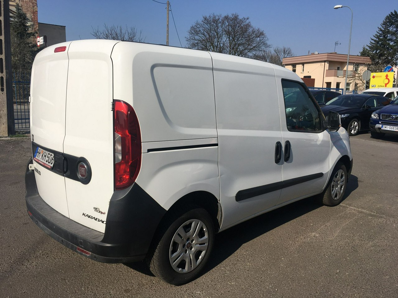 Fiat Doblo Doblo 1,3 JTD boczne drzwi 62600 km Model 2016