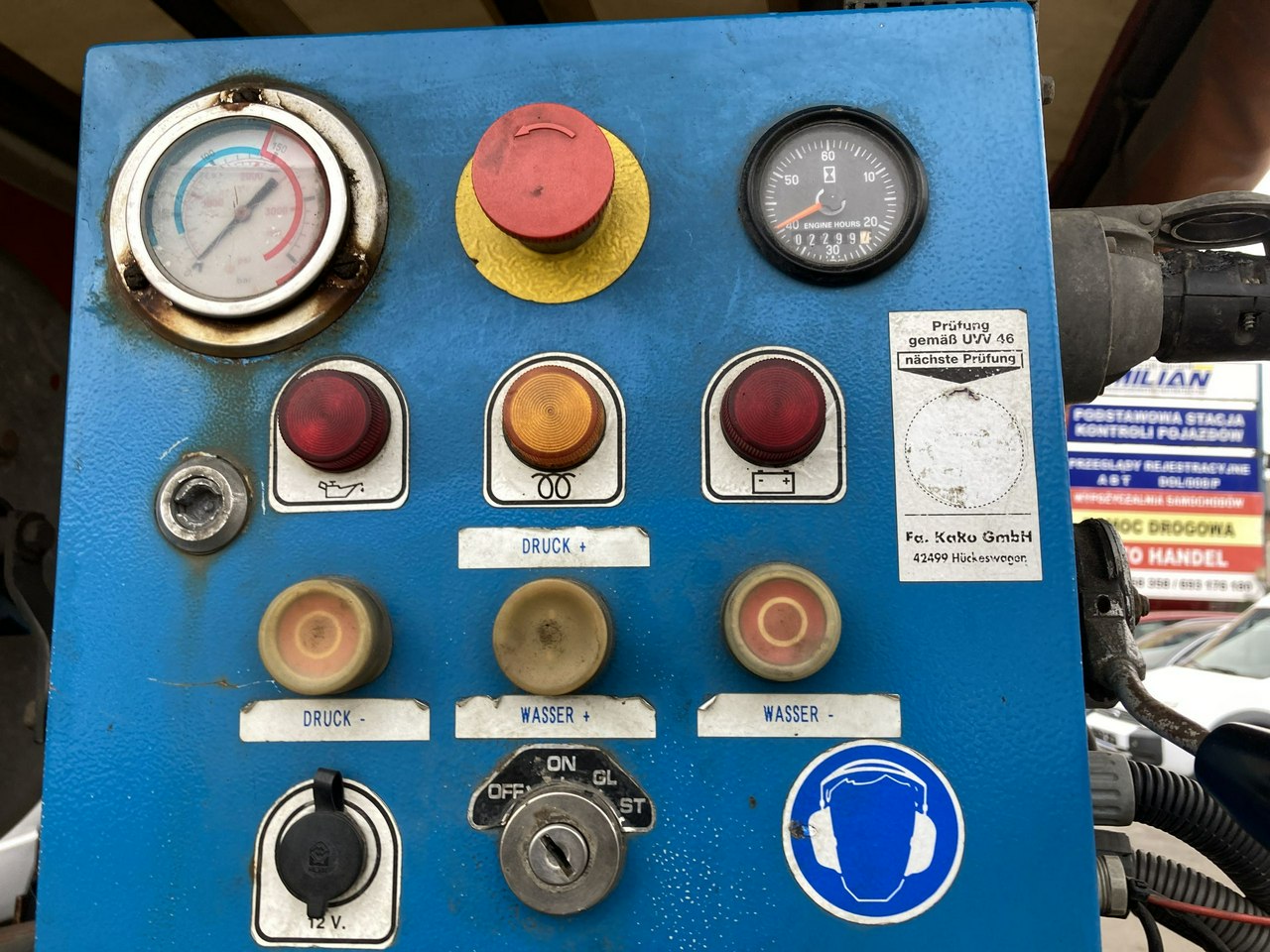 Volkswagen Transporter Wuko Kanalizacyjny asenizacyjny silnik Kubota