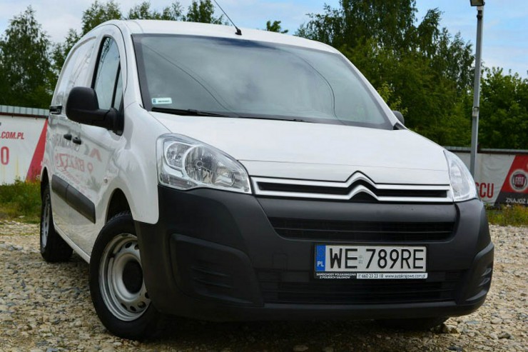 Citroen Berlingo 1.6HDI 90KM, 1 wł, salon PL, fvat 23%