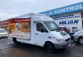 Mercedes Sprinter Sprinter Gastronomiczny Food Truck Autosklep Foodtruck Lada chłod 2005