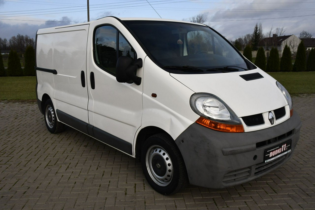 Renault Trafic 1,9d DUDKI11 Klimatyzacja,Serwis,3 osoby,Manual,Blaszak,