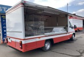 Fiat Ducato Ducato Autosklep Wędlin Gastronomiczny Food Truck Foodtruck sklep