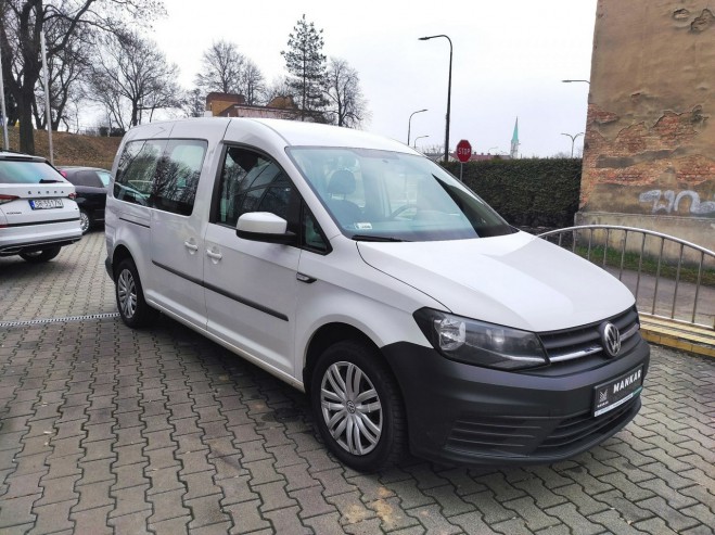 Volkswagen Caddy 2018 Volkswagen 2KN Caddy 2.0 TDI 103KM 185563 km ciężarowy