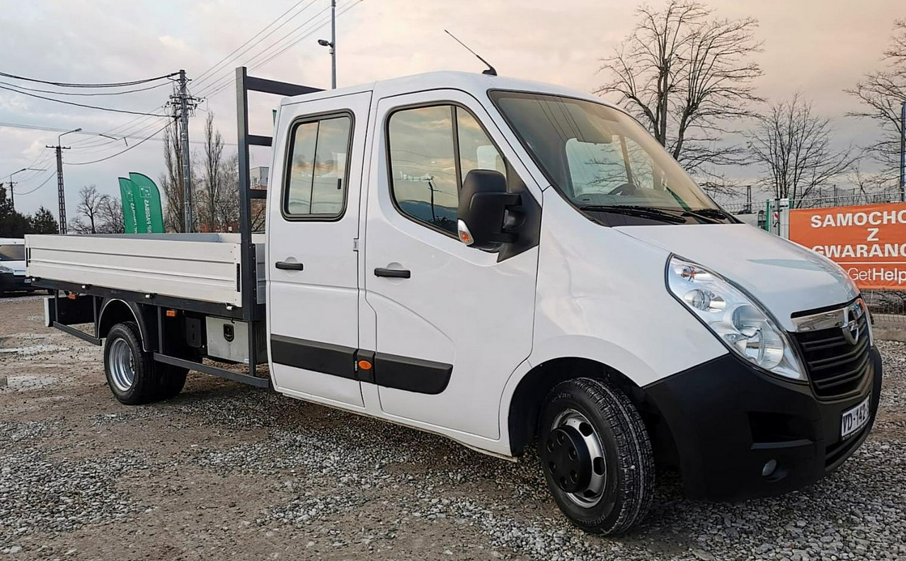 Opel Movano doka RWD bliźniak 7 osób klima