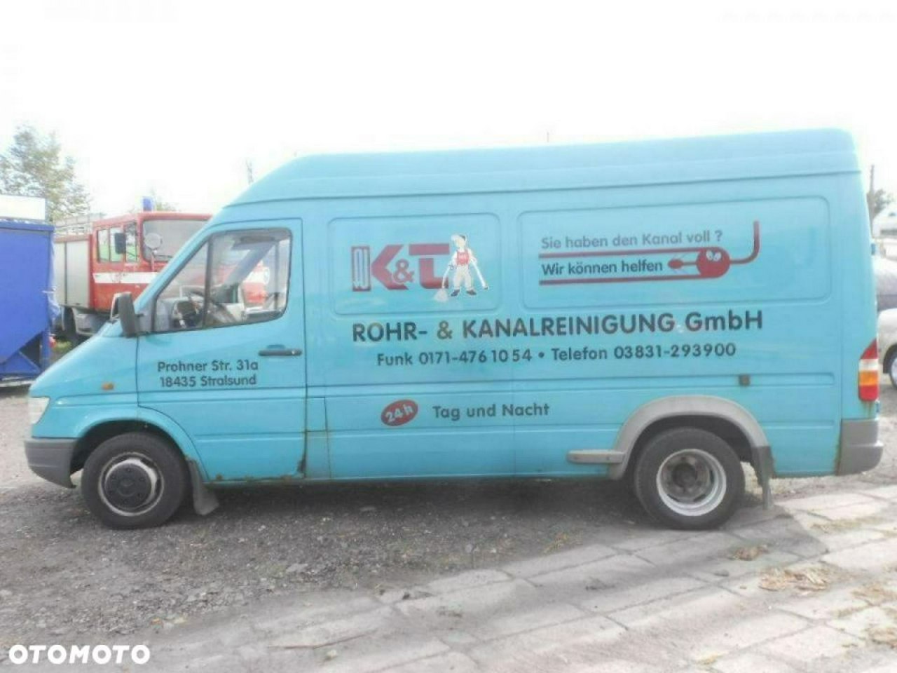 Mercedes Sprinter 410 Kanalizacja Wuko asenizacyjny Kret SPECK 160 bar