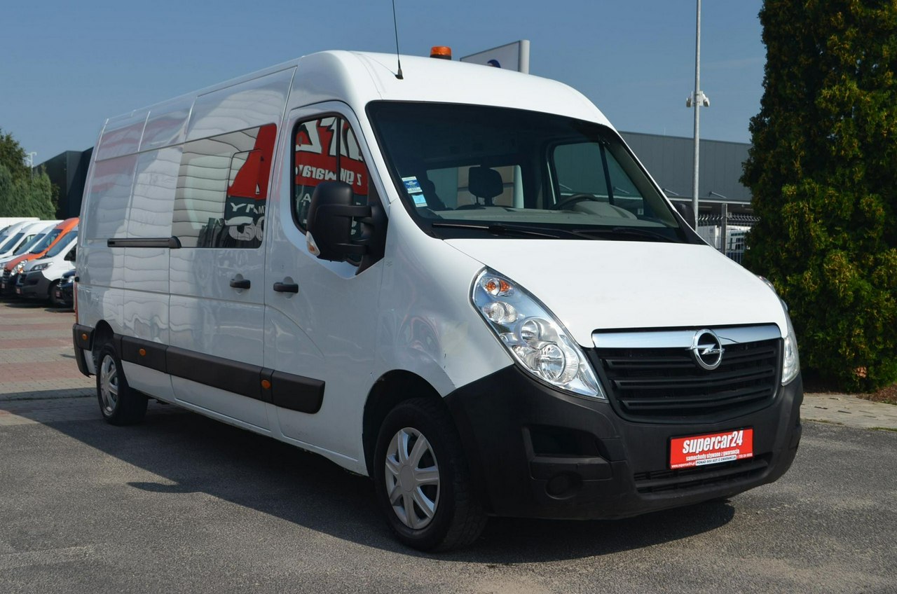 Opel Movano OPEL MOVANO III MAX L3H2 2.3CDTi 150 KM, Automat, Brygadówka 7 osobowa