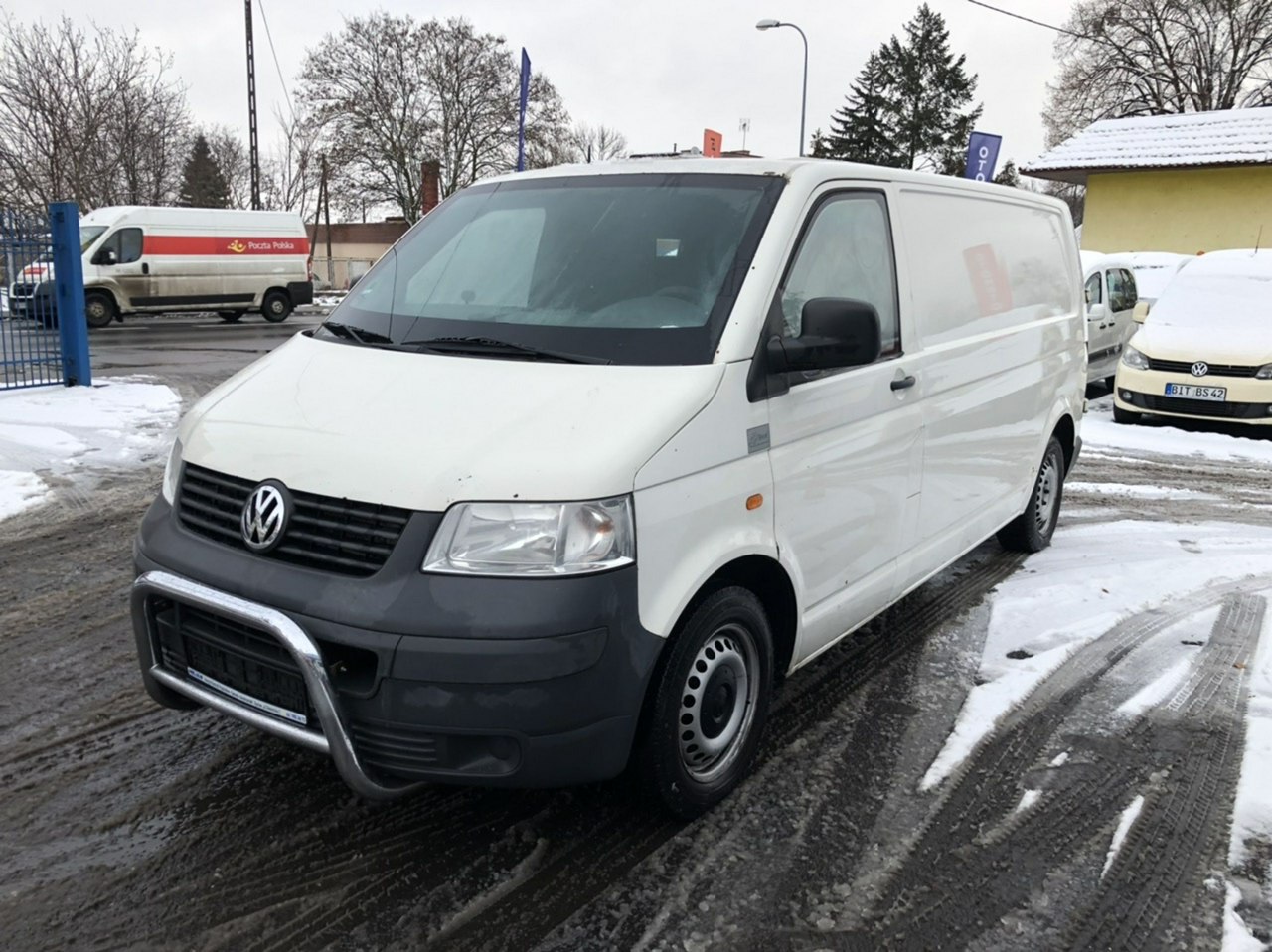 Volkswagen Transporter T5 Bankowóz Kuloodporny do przewozu pieniędzy Din en 1063 Klima