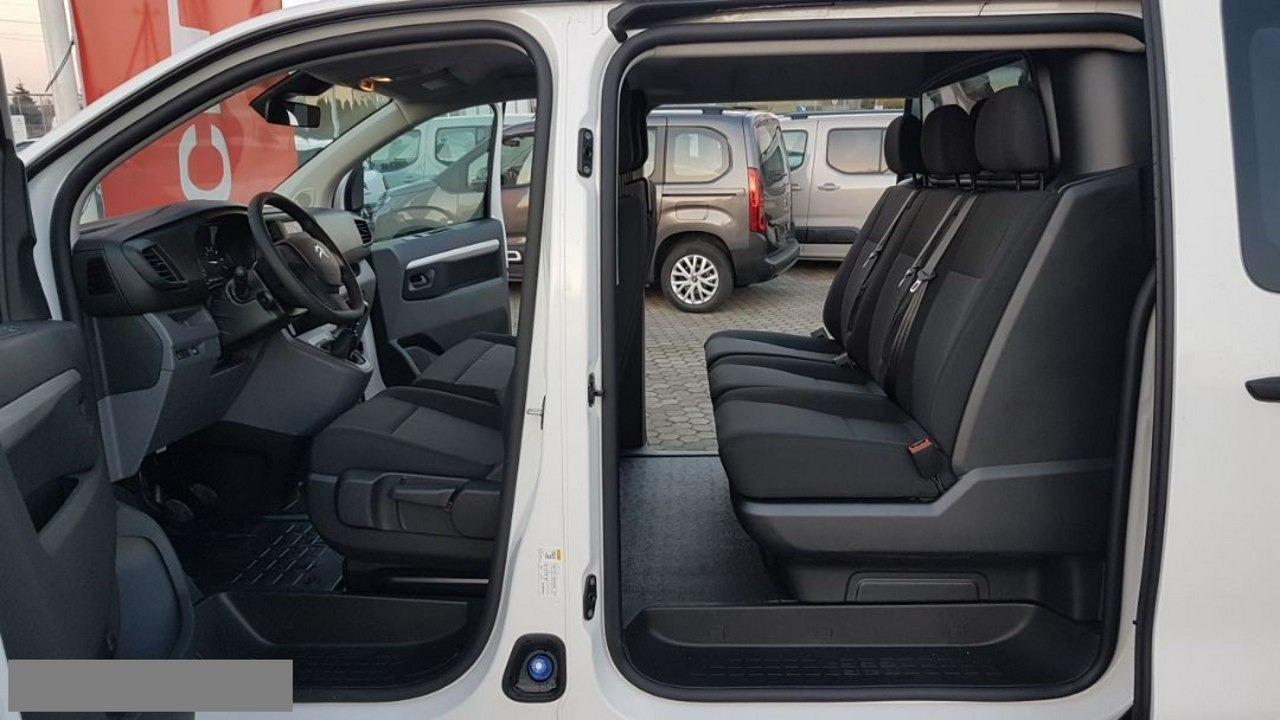 Citroen Jumpy 2.0 BlueHDI 120 Brygadowy ciężarowy 6 miejscowy !