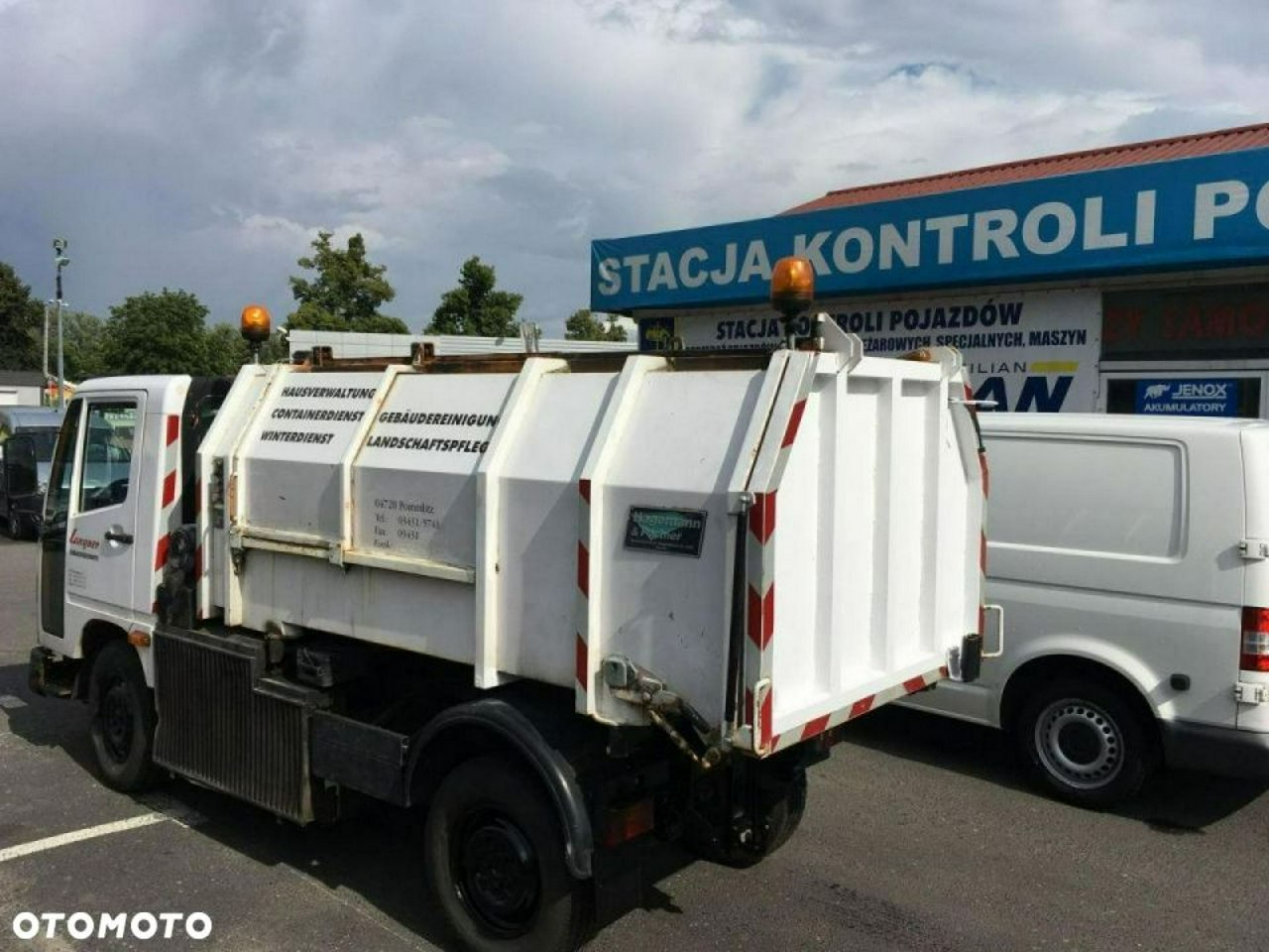 Unimog inny Unimog UX100 Śmieciarka wywrotka prasa