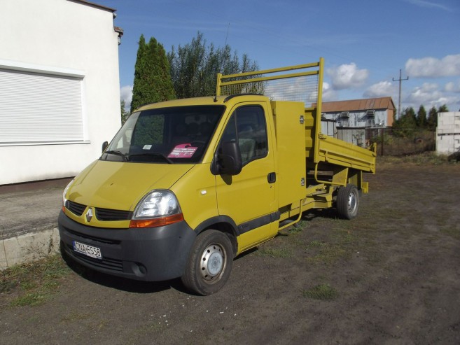 Renault Master wywrotka, stan bardzo dobry
