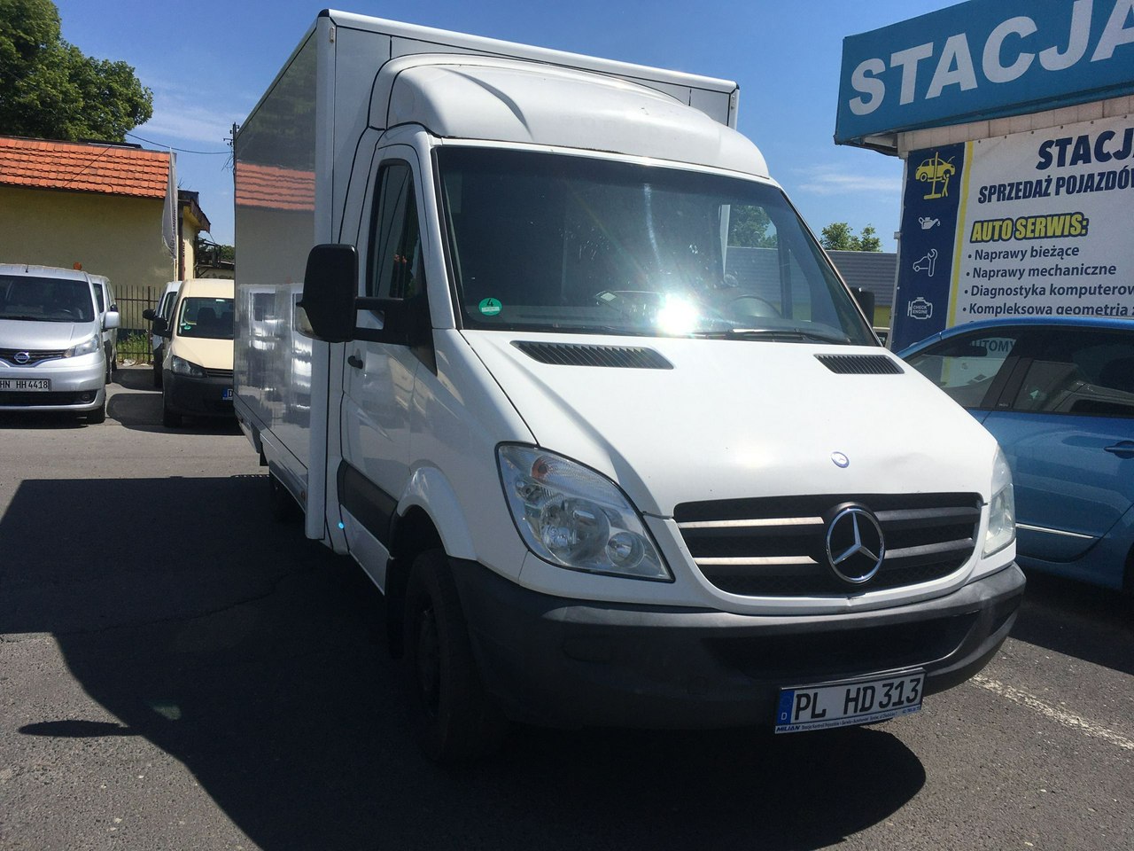 Mercedes Sprinter Sprinter 313 Kontener 2012 Food truck foodtruck pieczywa Kamper