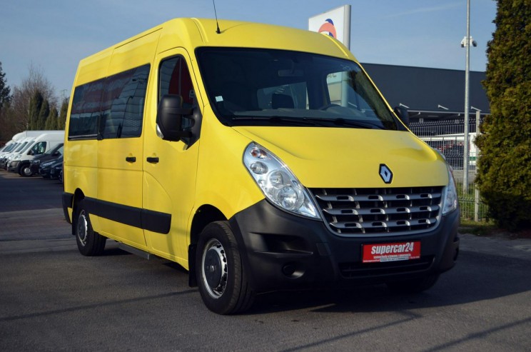 Renault Master RENAULT MASTER III 2.3dCiB / 125KM / 8 osob. / FV 23% / Gwarancja!!