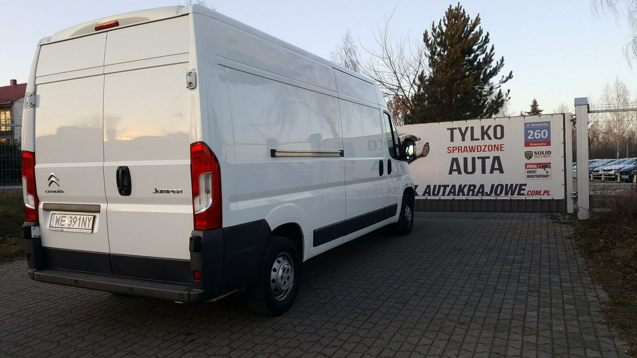 Citroen Jumper L3H2 2.0HDI 130KM, 1 wł, salon PL, FV 23%, gwarancja