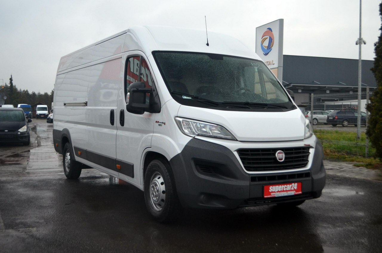 Fiat Ducato Fiat Ducato 2,3 / 180 KM / MAXI FURGON L4H2 / Klima / Salon PL / ASO /