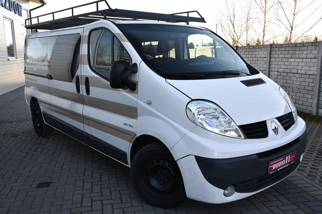 Renault Trafic 2,5d DUDKI11 6 FOTELI,Klimatyzacja,LONG,Centralka,kredyt,OKAZJA
