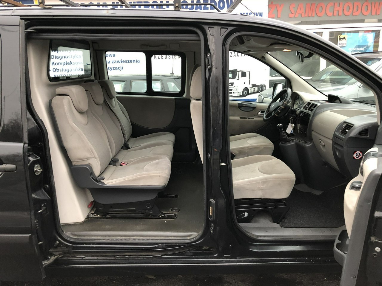 Fiat Scudo Scudo 2,0 JTD 120 Maxi Klima dokka Brygadówka 5 oso Bagażnik 2011