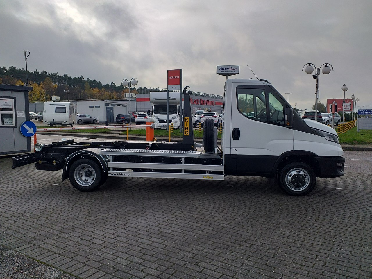 Iveco 50 OKAZJA Hakowiec Gazowiec urządzenie hakowe