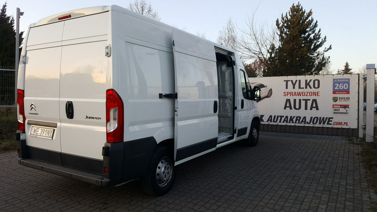 Citroen Jumper L3H2 2.0HDI 130KM, 1 wł, salon PL, FV 23%, gwarancja