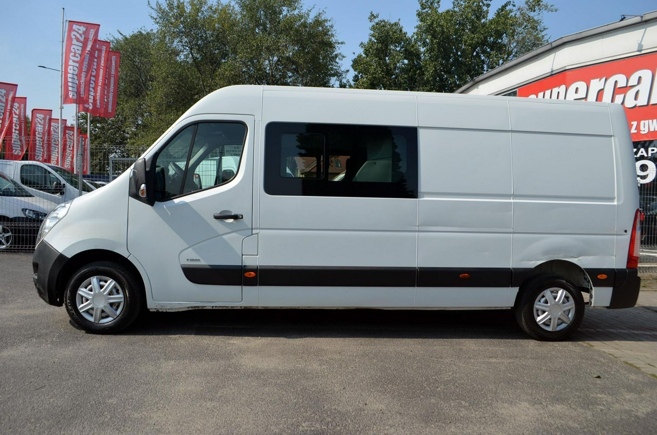 Opel Movano OPEL MOVANO III MAX L3H2 2.3CDTi 150 KM, Automat, Brygadówka 7 osobowa