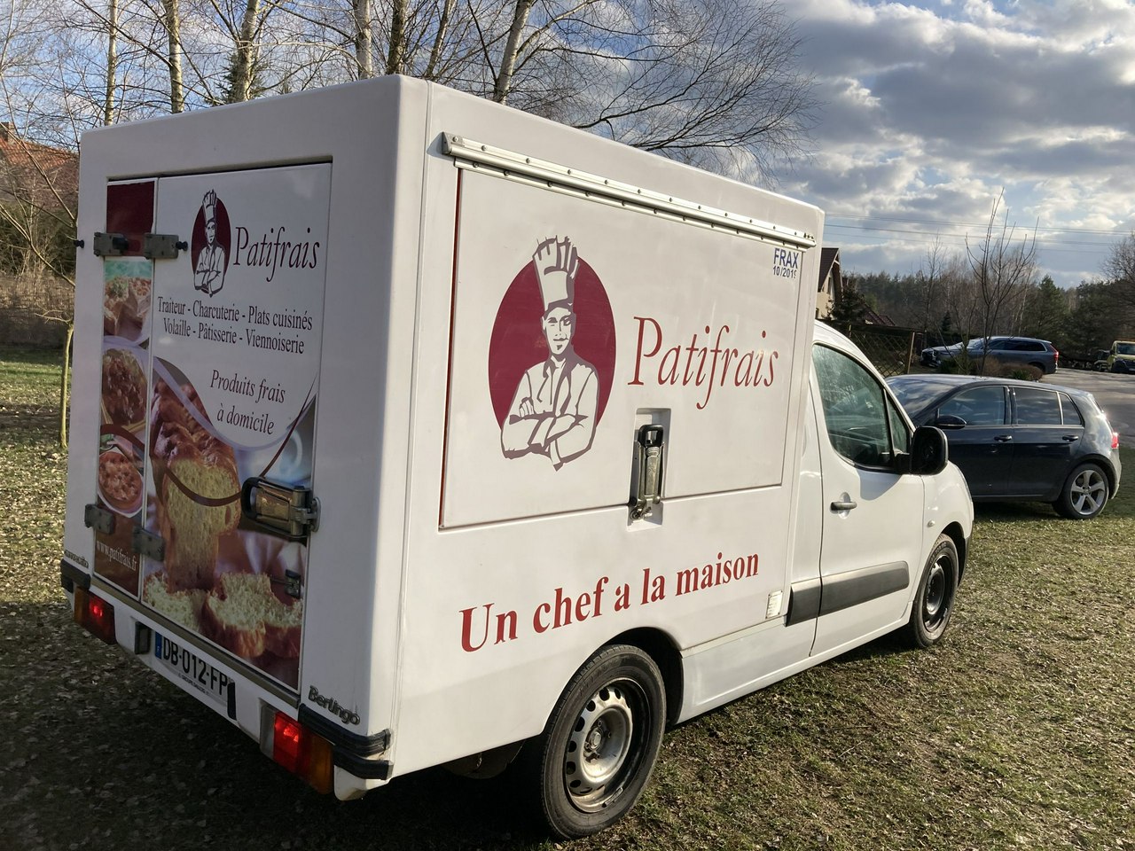 Citroen Berlingo Berlingo Chłodnia pieczy Autosklep Gastronomiczny Food Truck Foodtruck