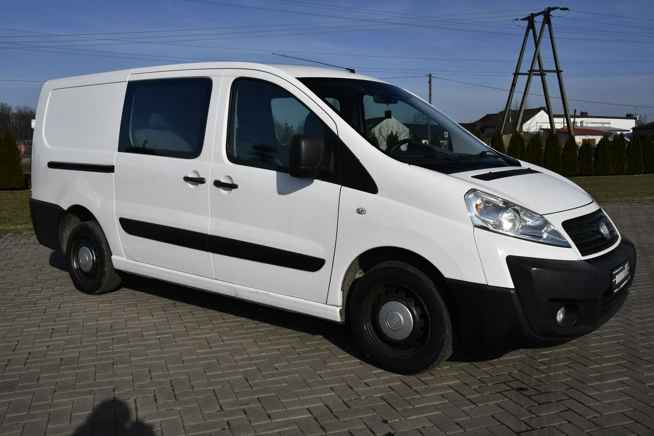 Fiat Scudo 1,6HDI DUDKI11 Klimatyzacja,LONG,5 osobowe,Parktronic,El.szyby.Central