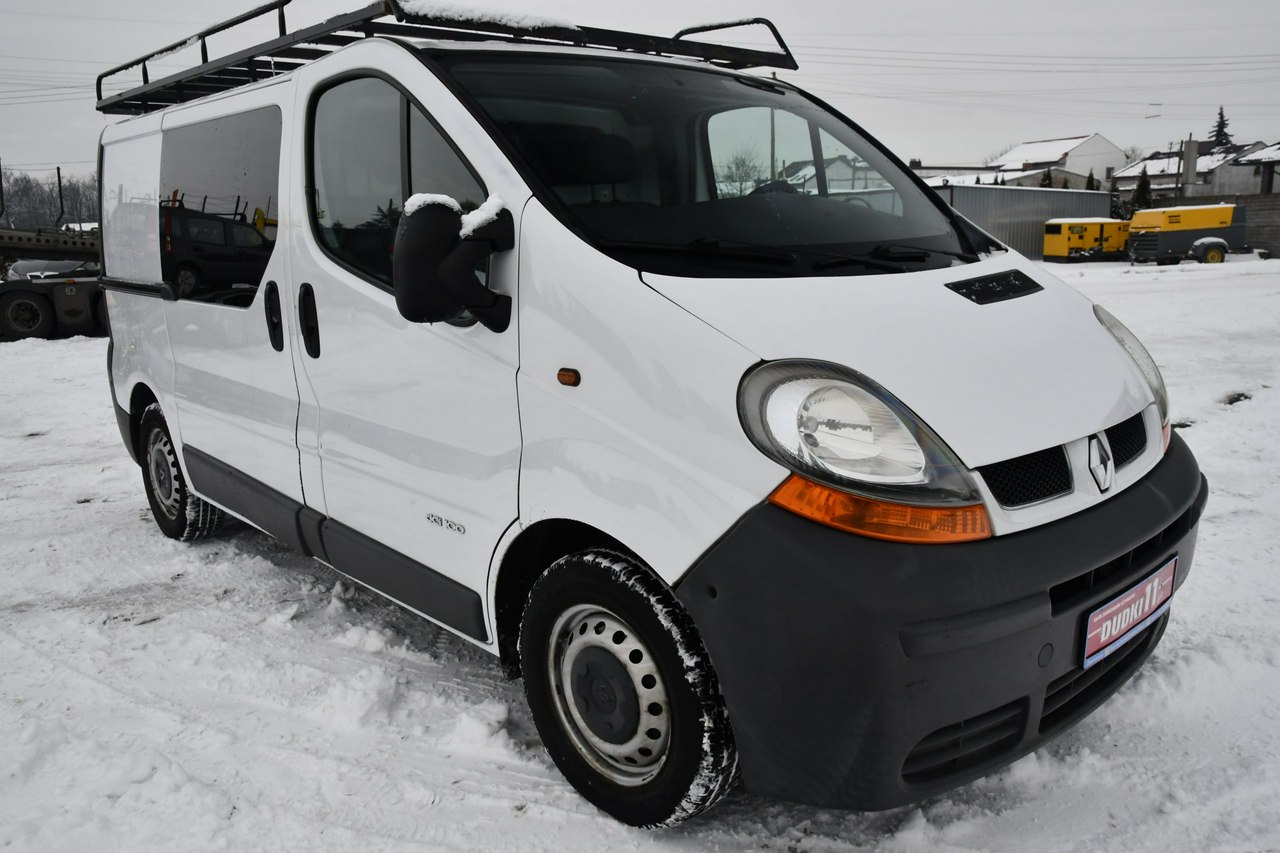 Renault Trafic 1,9D DUDKI11 3 Osoby, Centralka,kredyt,OKAZJA,Manual.
