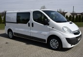 Opel Vivaro 2,0D LONG,Klimatyzacja,5 osób,el.szyby.Centralka.Kredyt.GWARANCJA