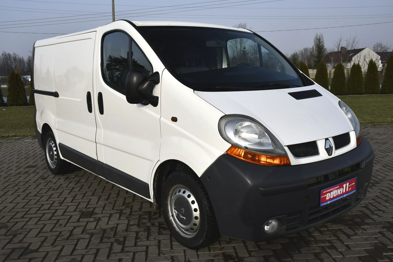 Renault Trafic 1,9DCI DUDKI11 Klimatyzacja.2osoby,Hak,Parktronic,Centralka.