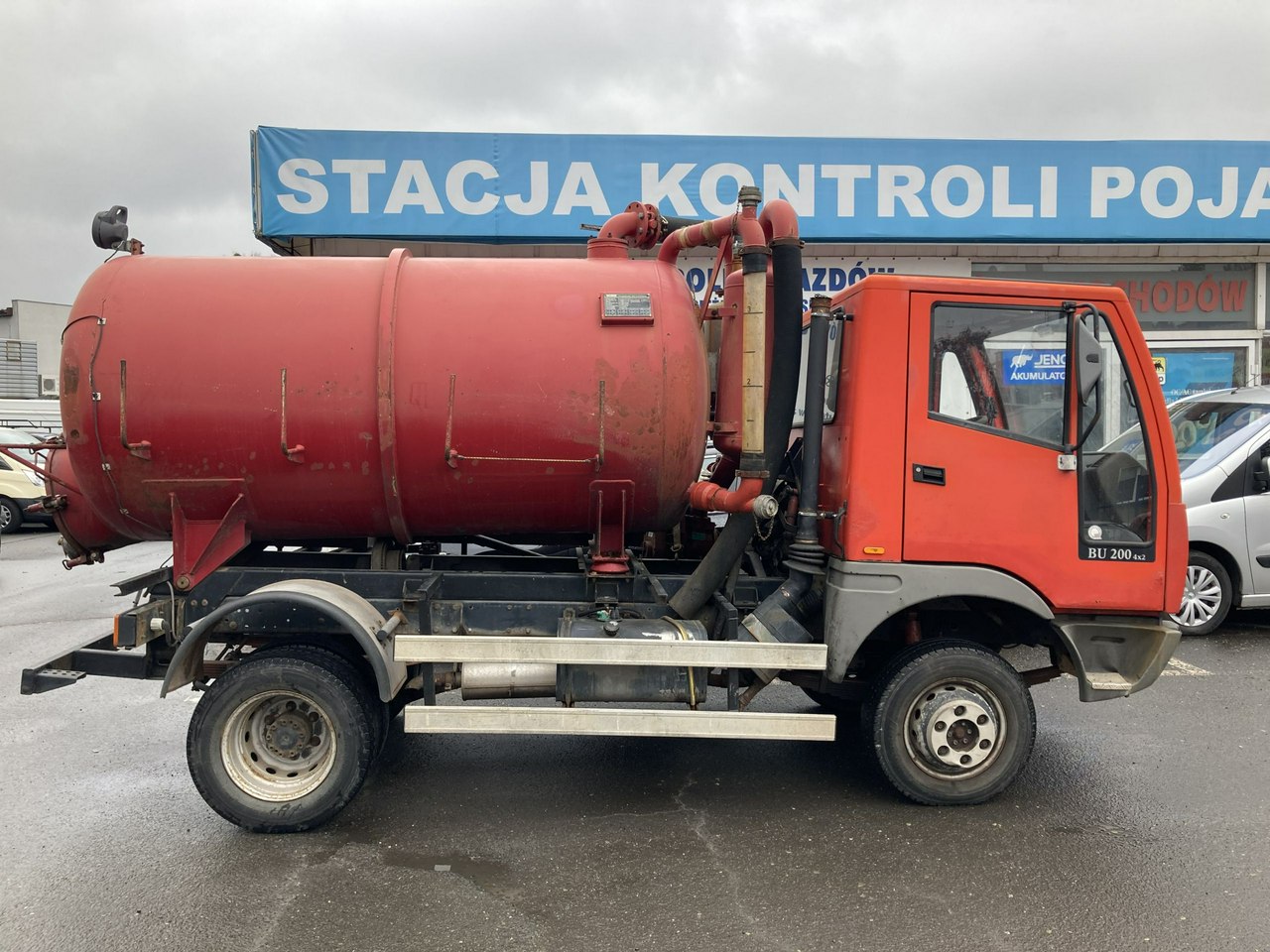 Multicar inny Bucher BU 200 beczka kanalizacja wuko asenizacyjny 2005