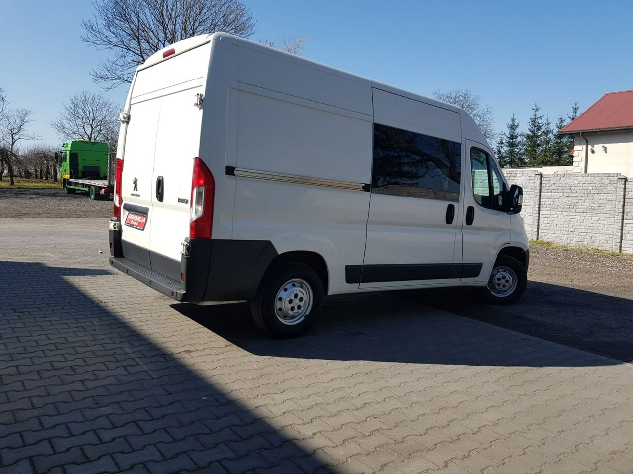 Peugeot Boxer 2014/2015*2.2 130 KM*Brygadówka 7 osobowy*Krajowy*Klima*Navi