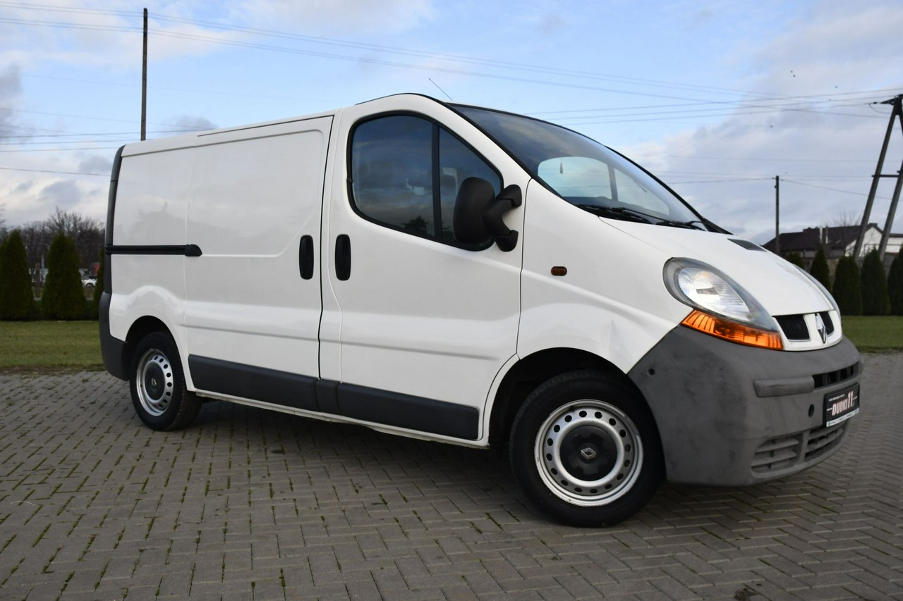Renault Trafic 1,9d DUDKI11 Klimatyzacja,Serwis,3 osoby,Manual,Blaszak,