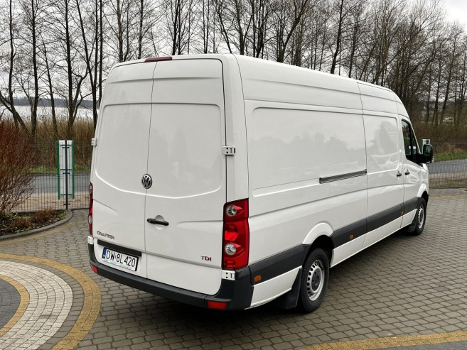 Volkswagen Crafter MAXI 2.0 TDi / I-rej. 2017R. Salon PL I-właściciel długość paki 430cm