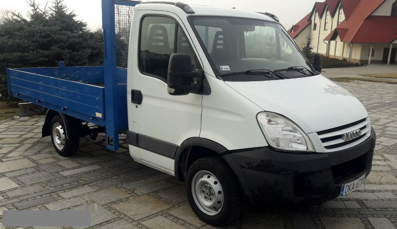 Iveco Daily 2,3 HPI 2007 rok,Skrzynia wym. 3,60 x 2,10 cm ład. 1150 kg Zamiana