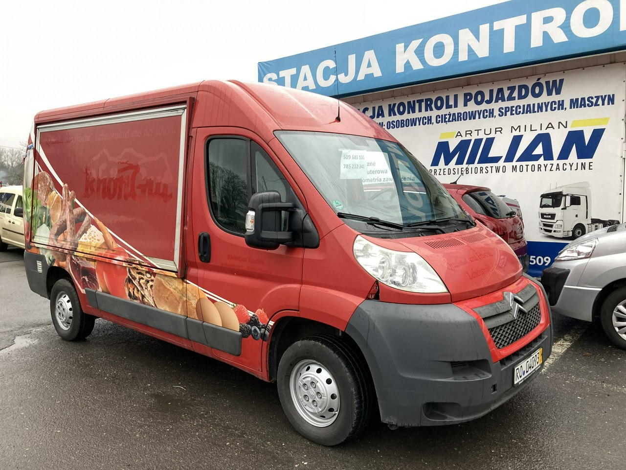 Citroen Jumper Jumper Autosklep Gastronomiczny Food Truck Foodtruck sklep 2013