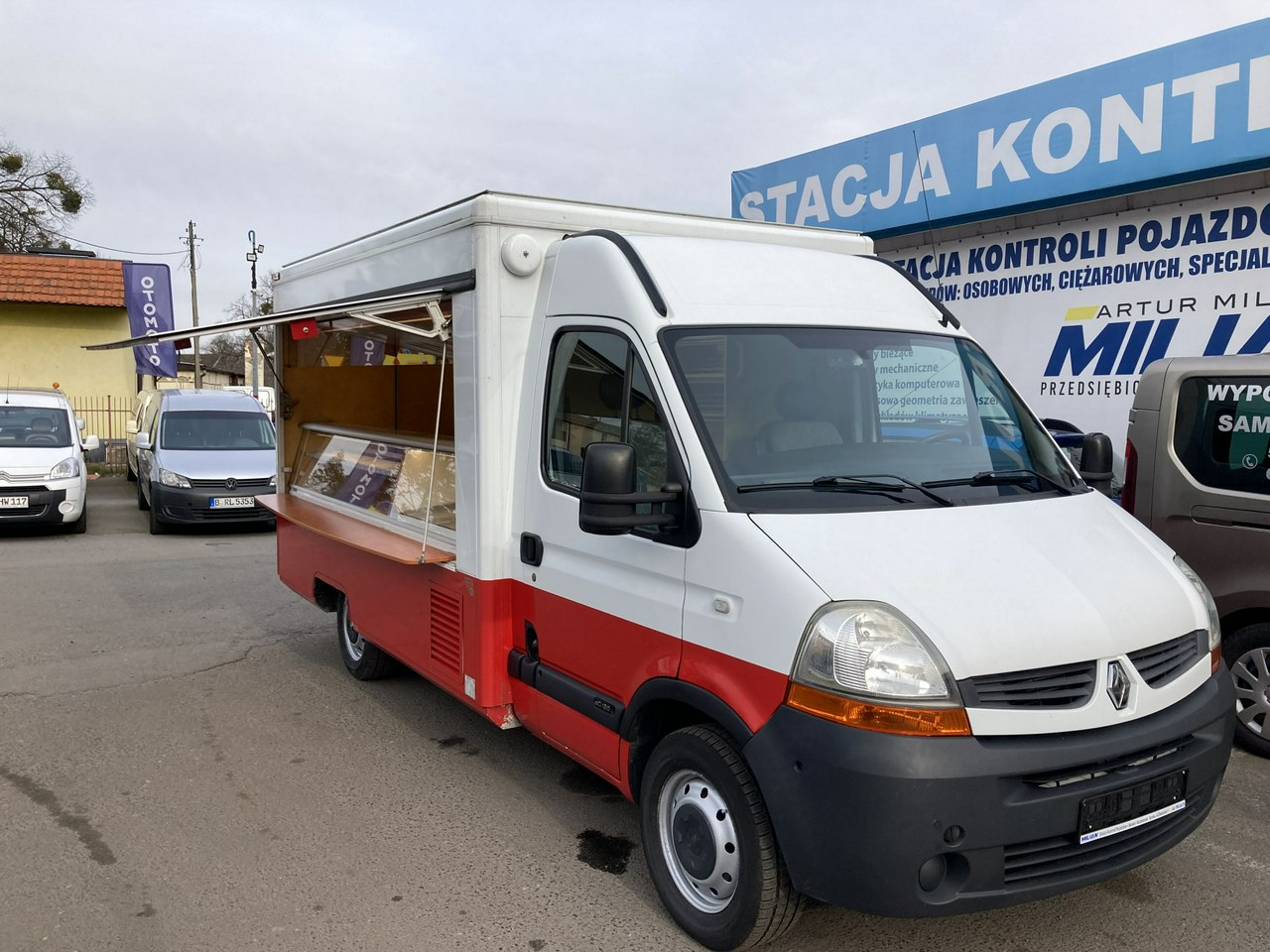 Renault Master Master Autosklep pieczy Gastronomiczny Food Truck Foodtruck Borco 2010