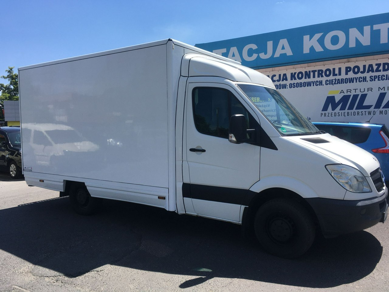 Mercedes Sprinter Sprinter 313 Kontener 2012 Food truck foodtruck pieczywa Kamper