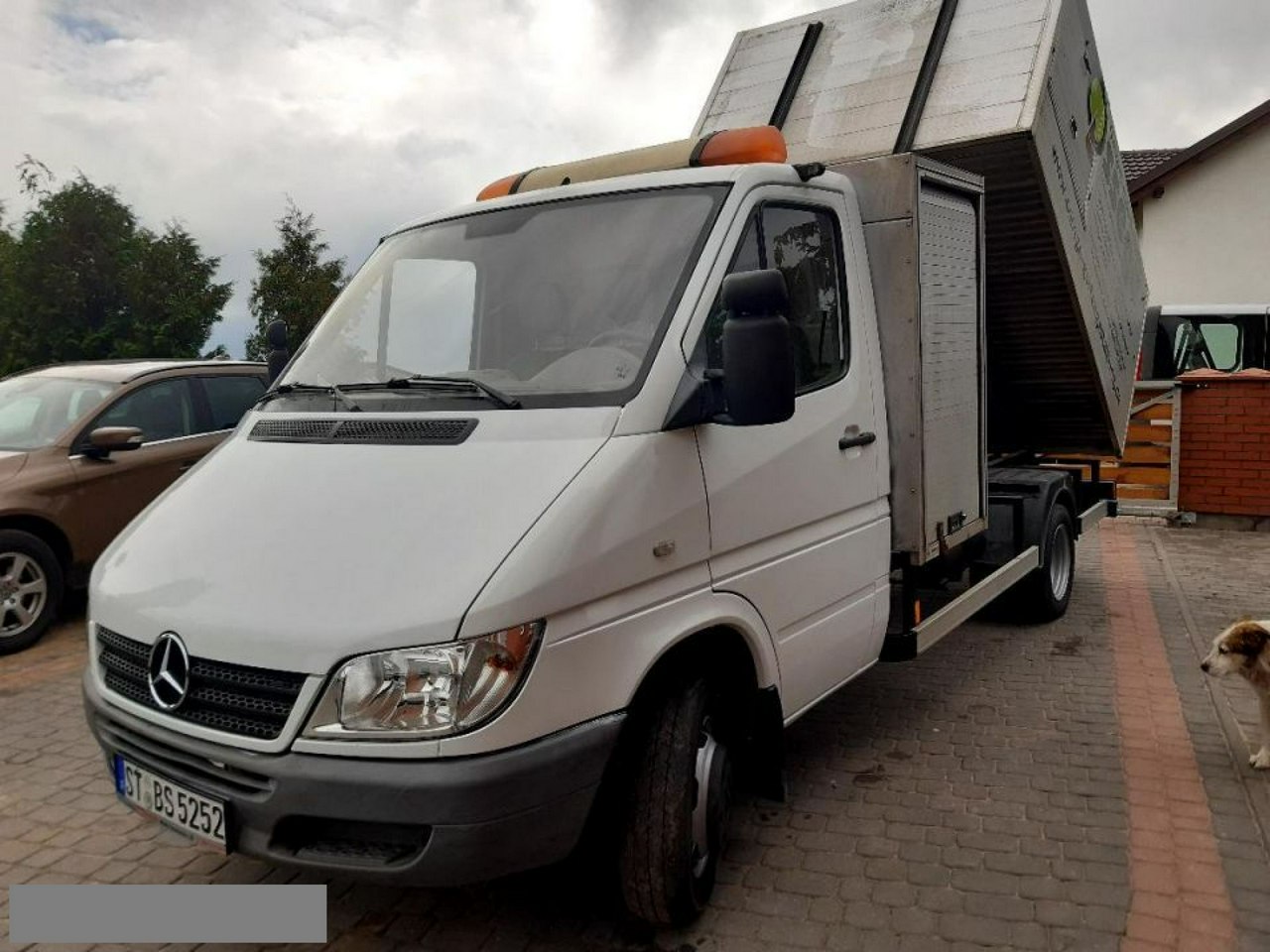 Mercedes Sprinter Super Stan ,Wywrot,orginalny,Alminiowy