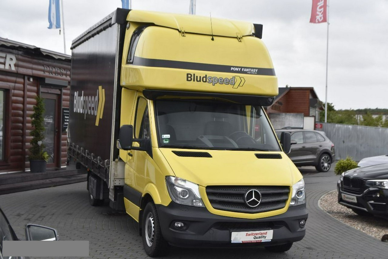 Mercedes Sprinter 5m #Plandeka #Webasto #Sypialnia #Stan Perfekcyjny #Raty #VIDEO
