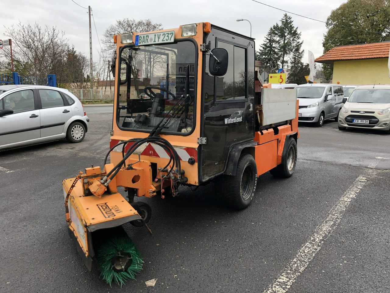 Multicar inny Boschung Multicar Zamiatarka Odśnieżarka posypywarka wywrotka