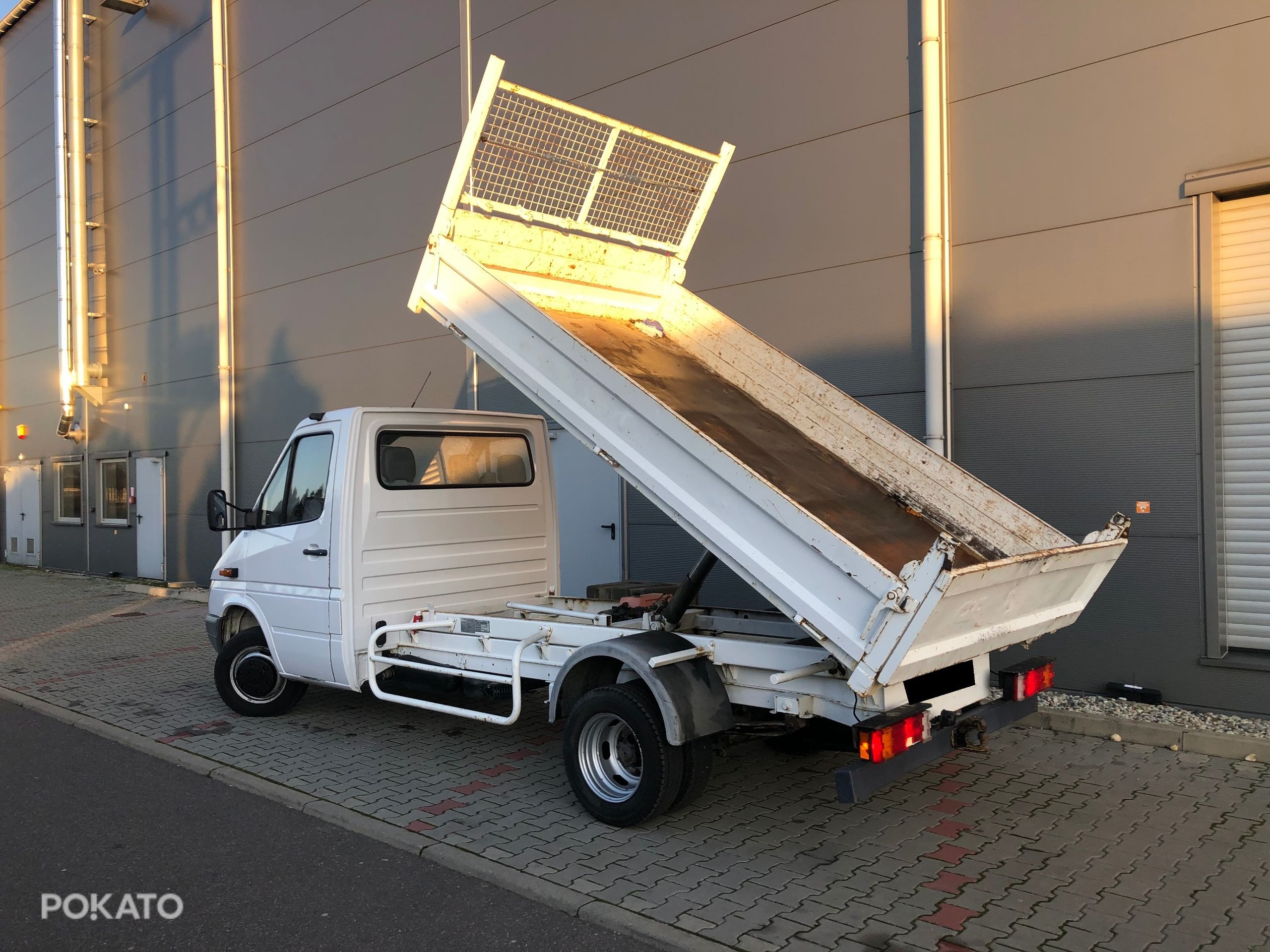 Sprinter 411 Kipper Wywrotka Orginał Blokada MosTU