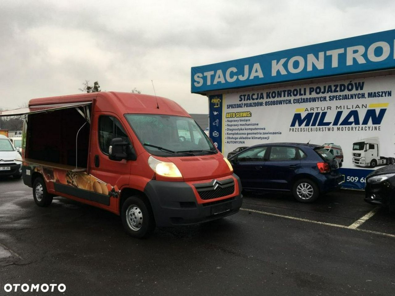 Citroen Jumper Autosklep do Handlu wszystkim Gastronomiczny Food Truck Foodtruck 2014
