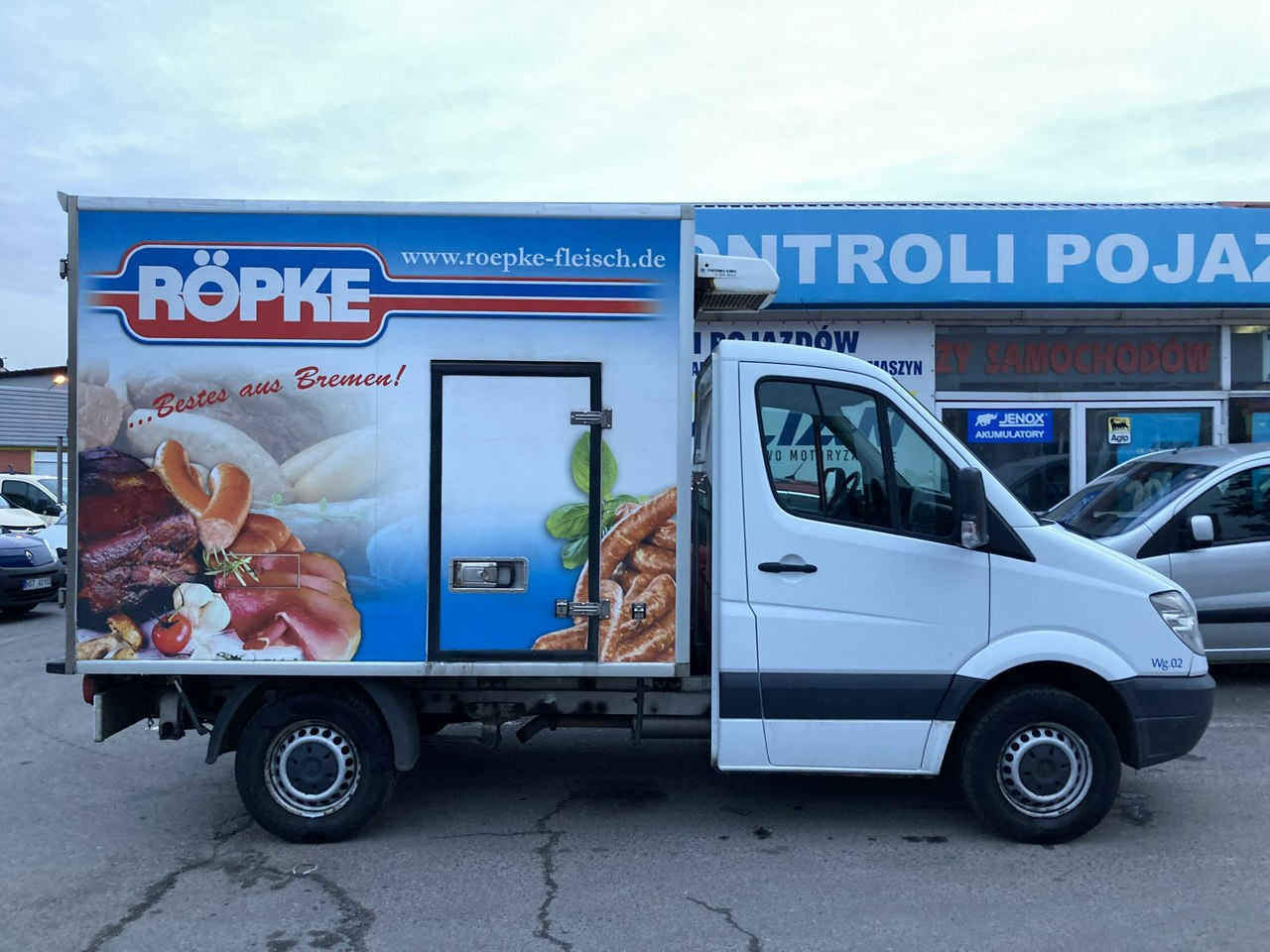 Mercedes Sprinter Sprinter Chłodnia THERMO KING Gastronomiczny Food Truck Foodtruck 2011